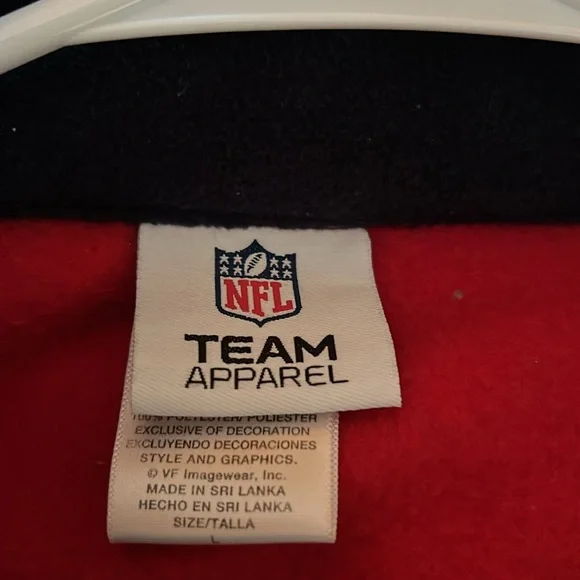 NFL Team Apparel Buffalo Bills sweater jacket - Picture 9 of 11